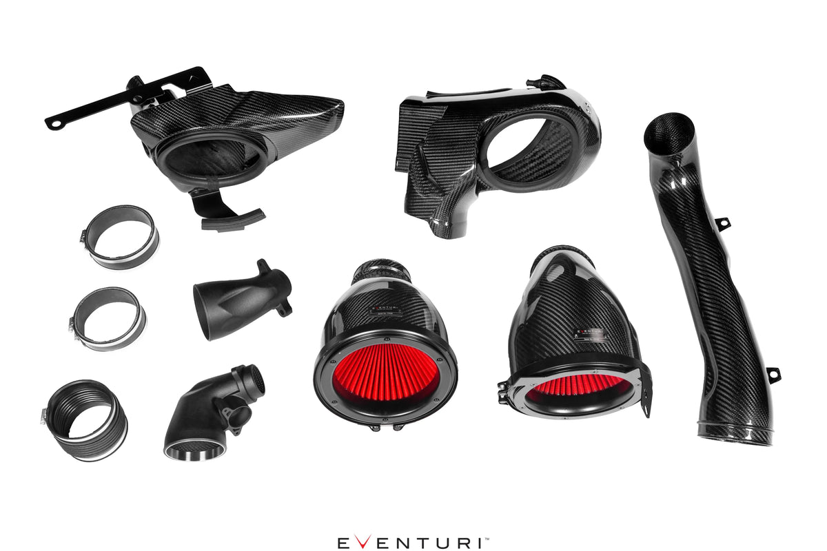 Eventuri G8X M2 M3 M4 V2 gloss carbon intake kit