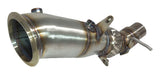 Evolution Racewerks Competition Series 4" Catless Downpipe X1 / X3 / X4 / Z4 N20 (view 2)