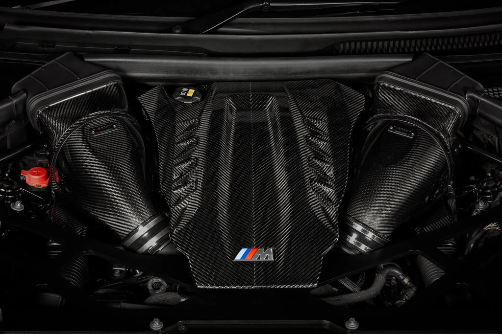 Eventuri X5M X6M XM carbon intake engine bay
