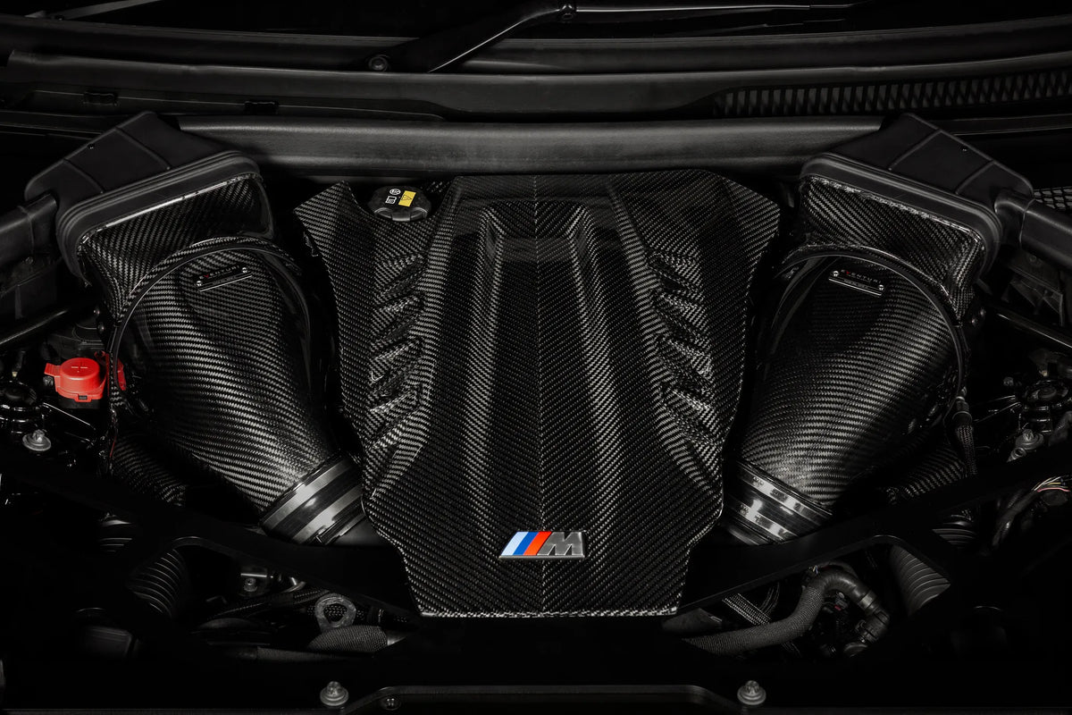 Eventuri X5M X6M XM carbon intake engine bay