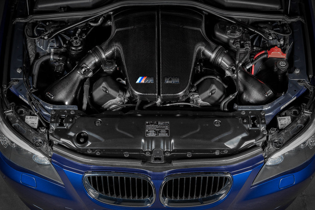 Eventuri carbon intake installed on BMW E60 M5