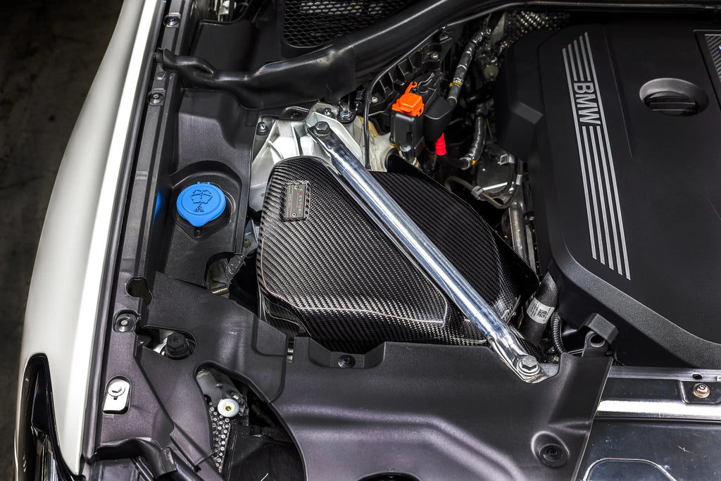 Eventuri X3 X4 M40i carbon intake installed