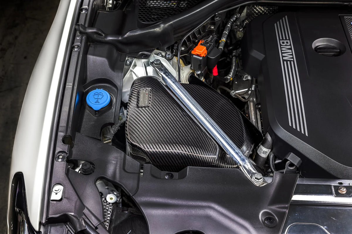 Eventuri X3 X4 M40i carbon intake installed