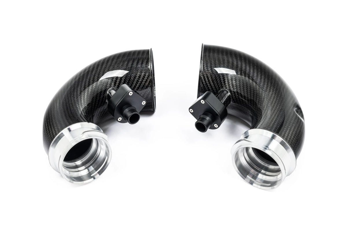 Eventuri F95 X5M F96 X6M pre-LCI carbon turbo inlets