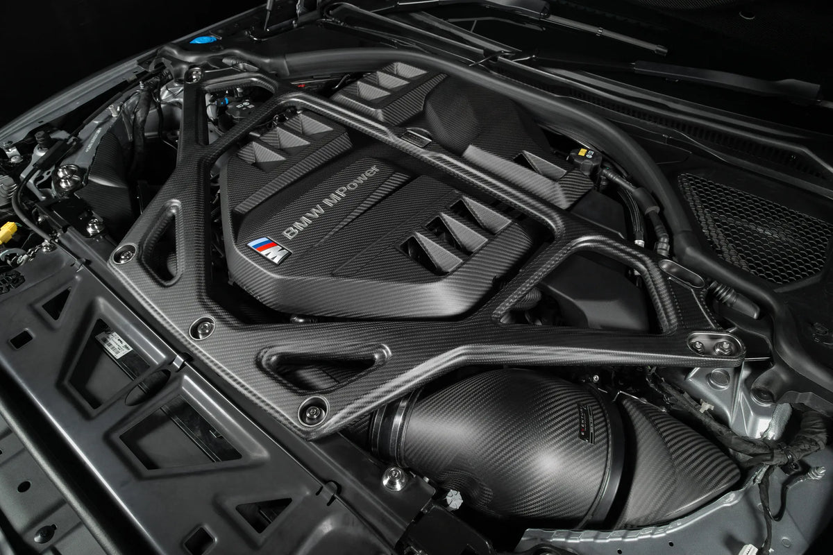 Eventuri G8X V2 intake under carbon strut brace