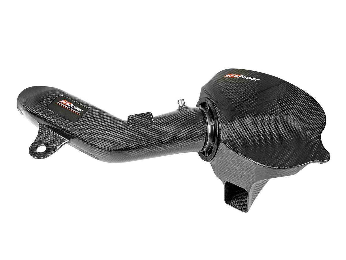 aFe Black Series Momentum carbon fiber cold air intake for BMW M2 F87 N55