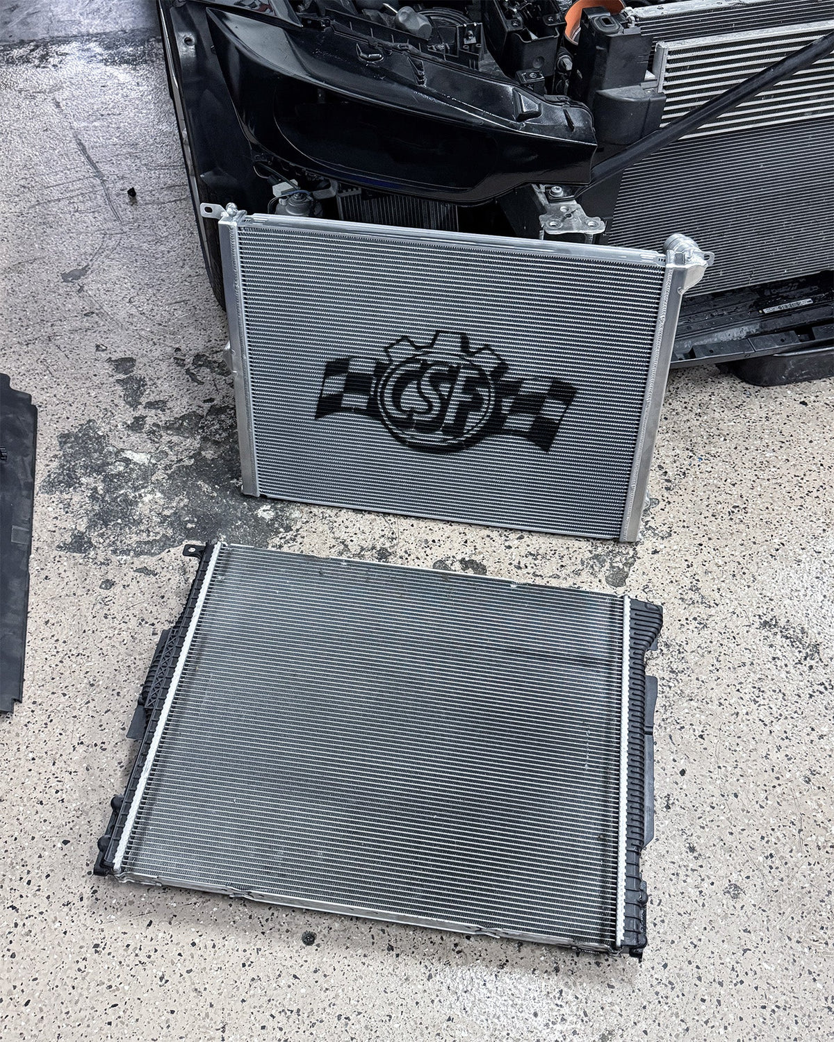 CSF 7089 BMW F-chassis Gen 1 B58 high-performance radiator