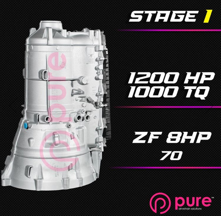 Pure Drivetrain ZF 8HP70 Stage 1 Transmission Rebuild