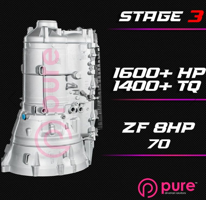 Pure Drivetrain Solutions ZF 8HP70 Stage 3 Transmission Rebuild