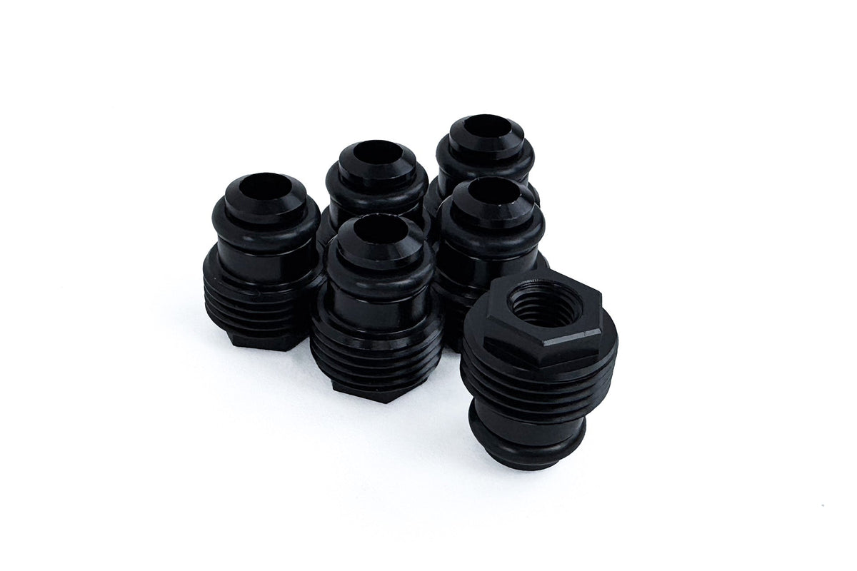 CSF #8403 nitrous jet fitting adaptor plugs (qty 6) for CSF B58/S58 manifolds
