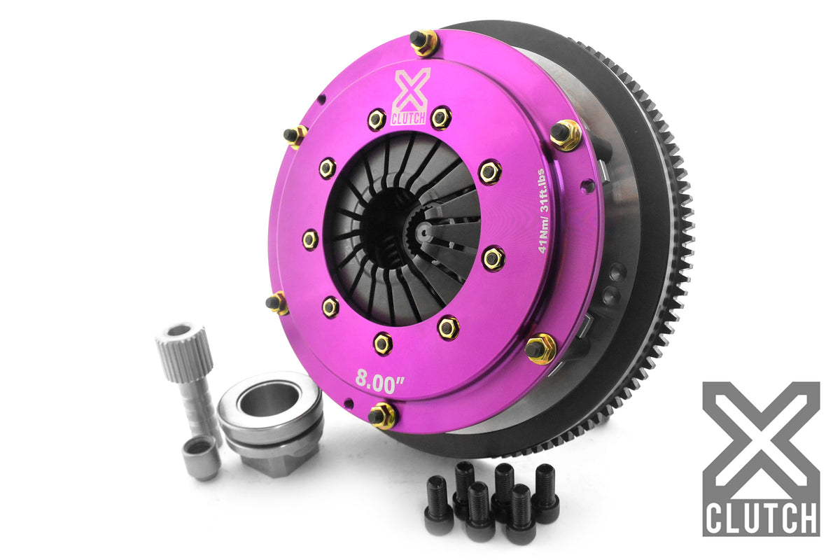 XClutch Stage 5 8 inch twin disc sprung ceramic clutch kit XKBM20524-2B for BMW N54 135i 335i Z4
