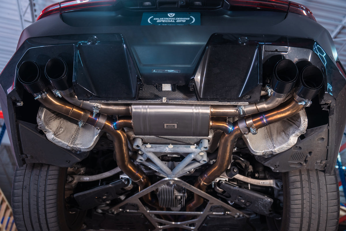 Valvetronic Designs valved sport exhaust BMW G90 M5