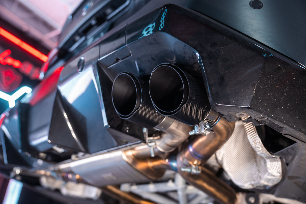 Valvetronic Designs valved sport exhaust BMW G90 M5