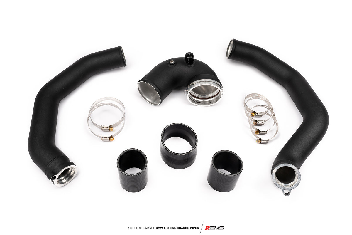 AMS Performance BMW F8X S55 Charge Pipes