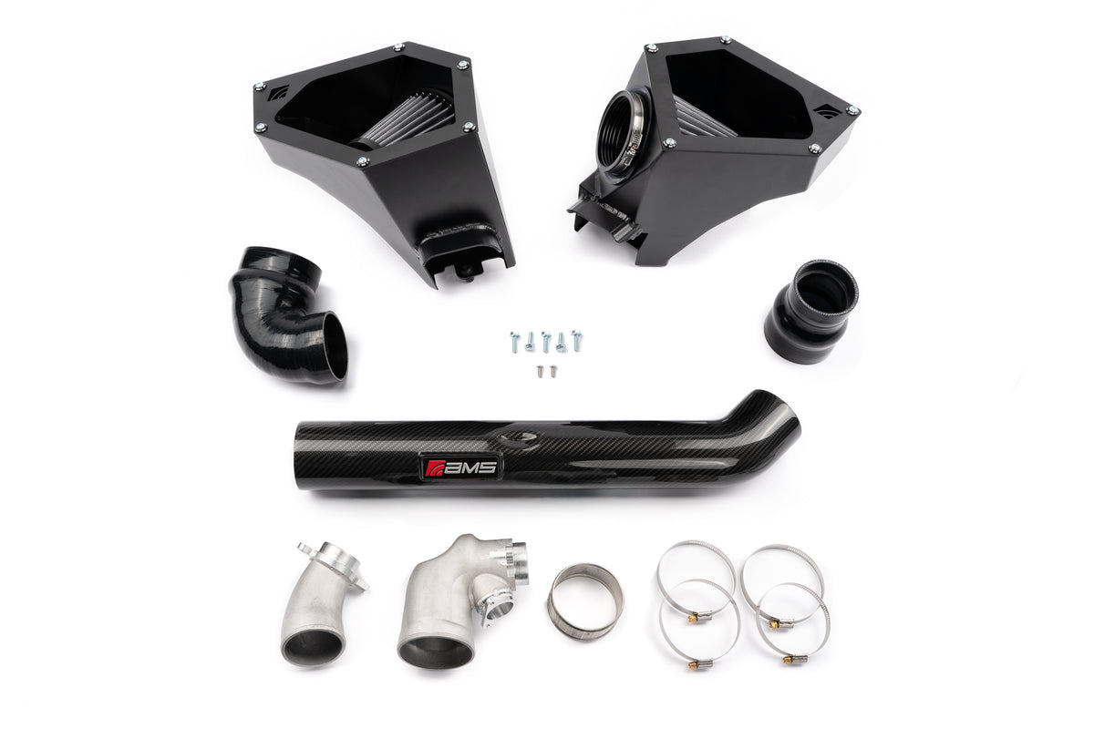 AMS Performance BMW G8X S58 Air Intakes installed