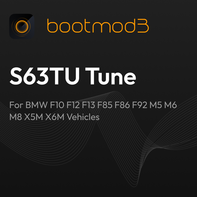 Bootmod3 S63TU Tune for BMW M5 / M6 / X5M / X6M (F1x)