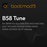 BOOTMOD3 B58 Engine - BMW FXX GXX 140i 240i 340i 440i 540i 640i 740i 840i Z4M40i M140i M340i X3 M40i TUNE (BM3)