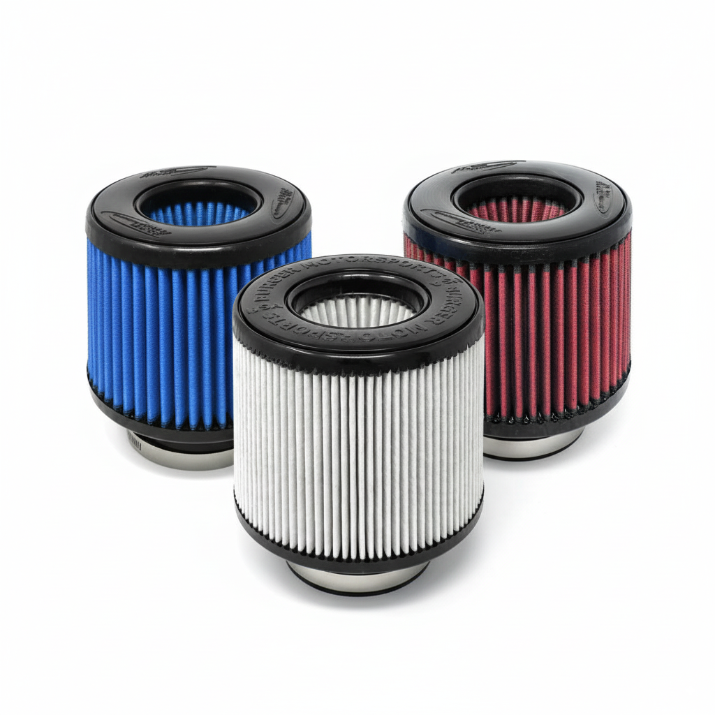 BMS 1123 oiled and dry inverted cone performance filters