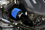 BMS Elite F-Chassis B58 intake installed - blue filter