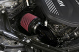 BMS Elite F-Chassis B58 intake installed - red filter