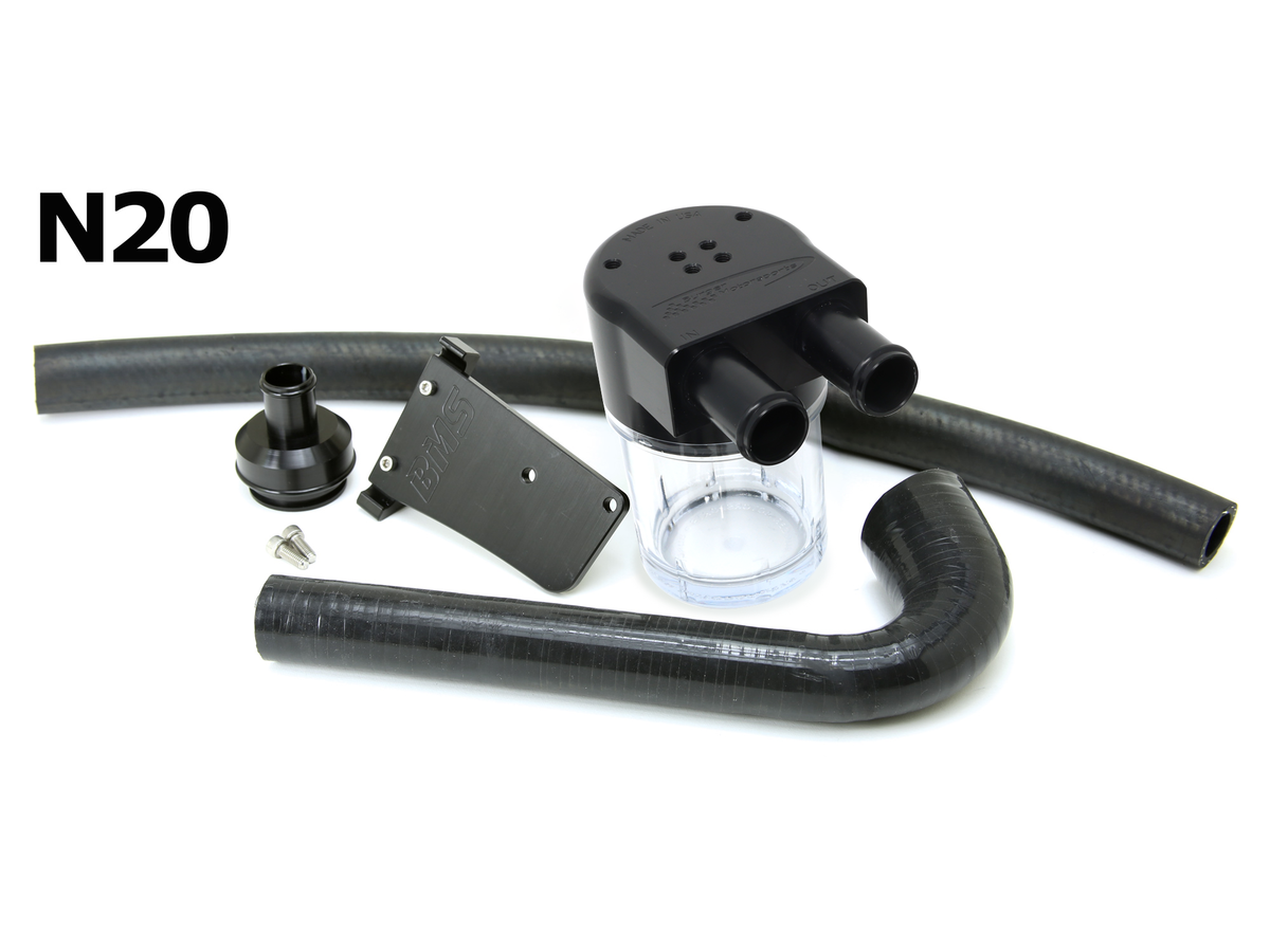 BMS N20/N26 oil catch can with bracket and hoses