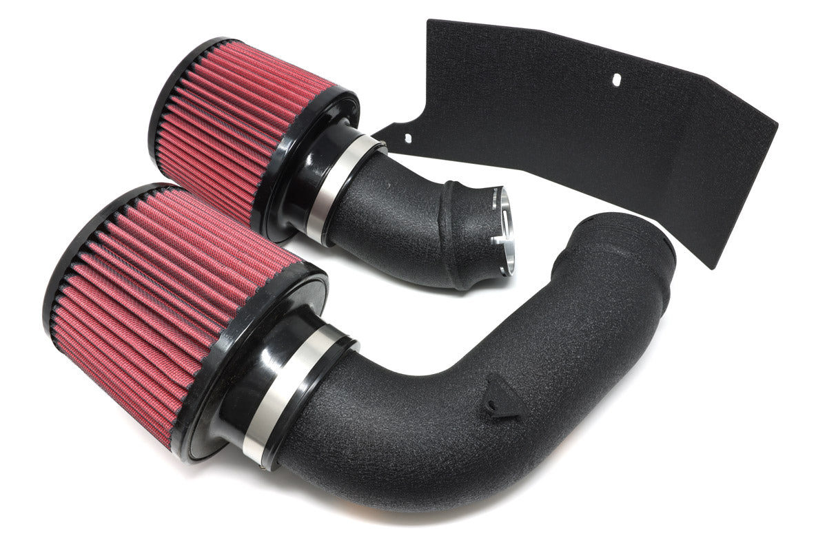 BMS Elite S58 intake for BMW X3 M and X4 M with red oiled filters