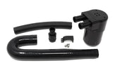 BMS oil catch can for BMW N54 135i 335i in black anodized billet aluminum