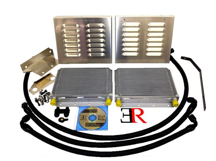 Evolution Racewerks Competition Series Dual Oil Cooler Kit 135i/335i