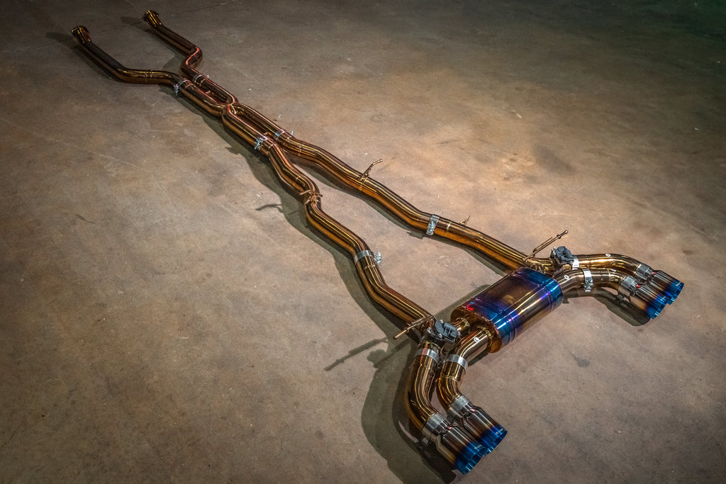 Valvetronic Designs valved sport exhaust BMW G90 M5