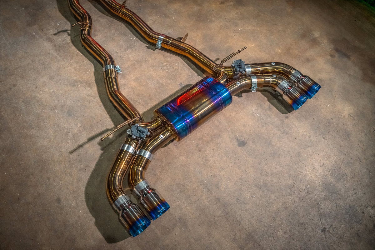 Valvetronic Designs valved sport exhaust BMW G90 M5