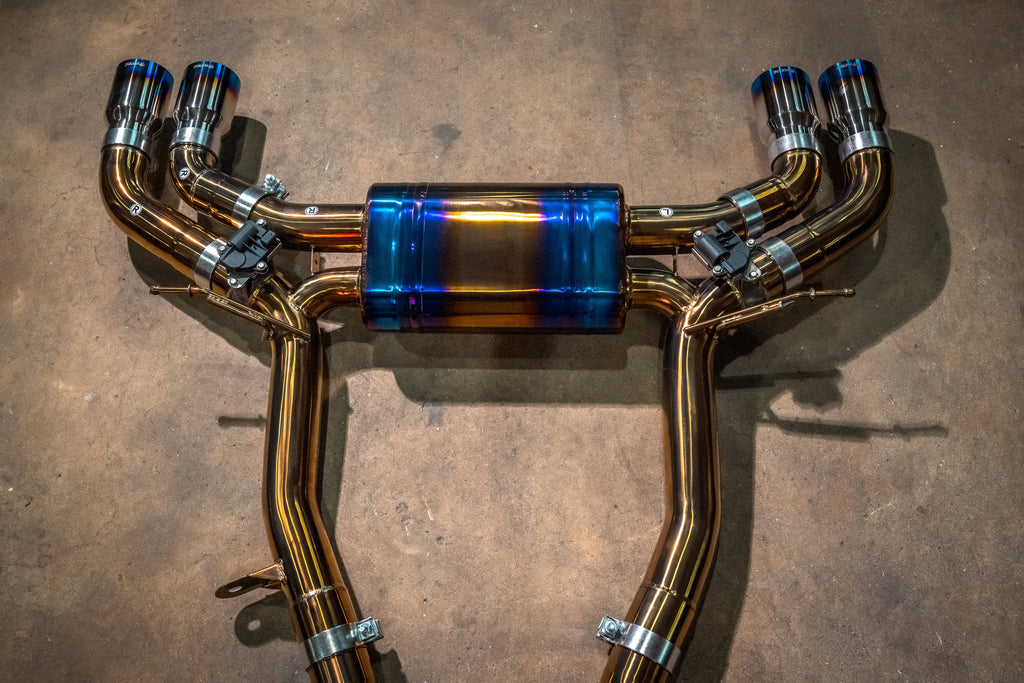 Valvetronic Designs valved sport exhaust BMW G90 M5