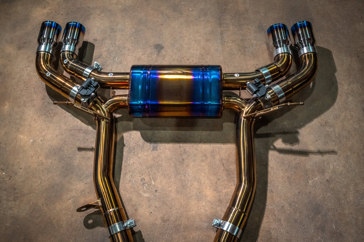 Valvetronic Designs valved sport exhaust BMW G90 M5
