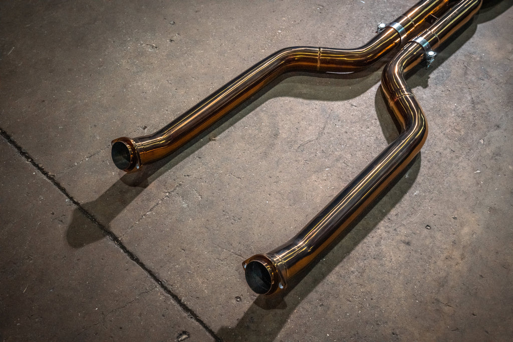 Valvetronic Designs valved sport exhaust BMW G90 M5
