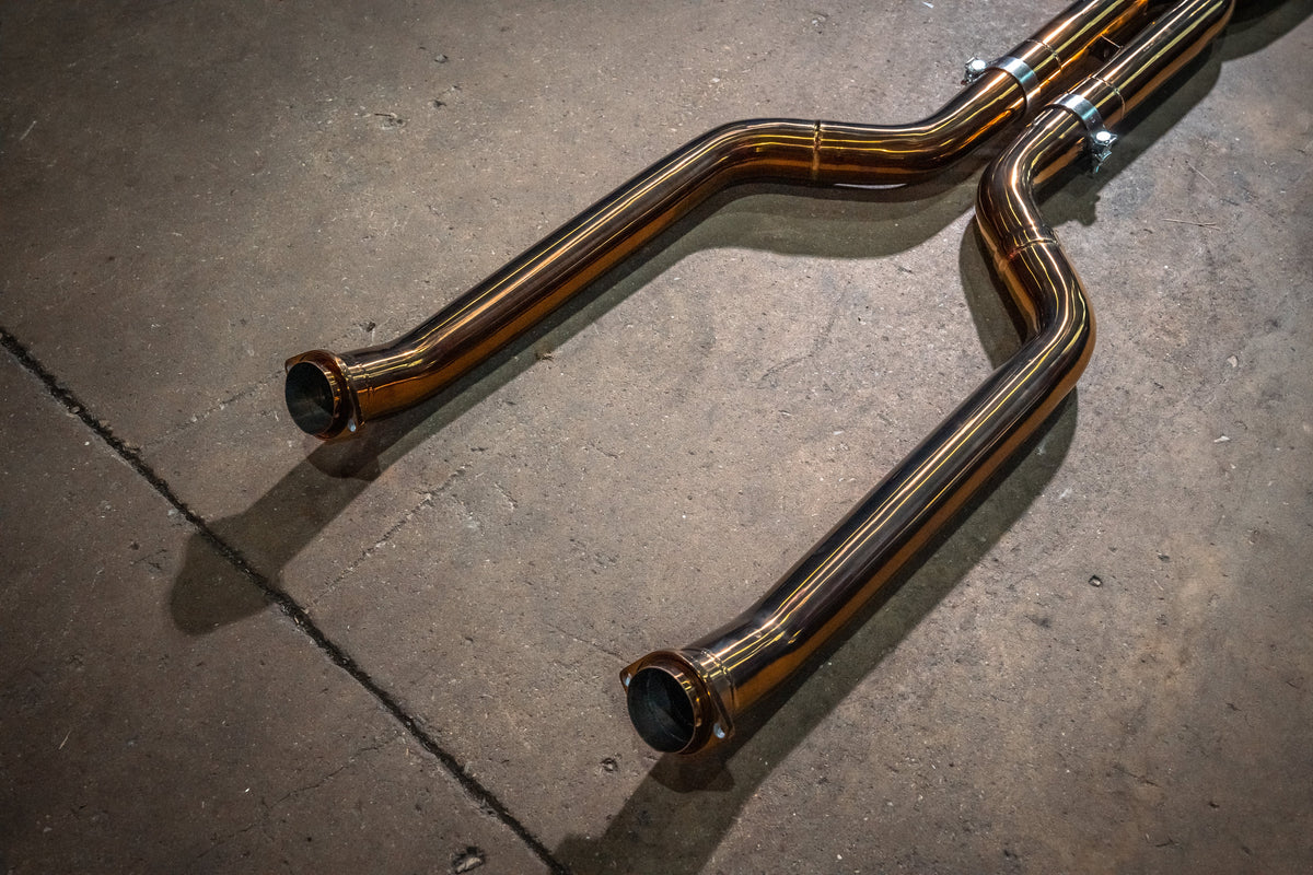 Valvetronic Designs valved sport exhaust BMW G90 M5