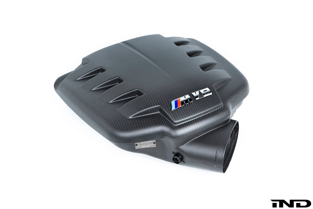 Eventuri E9x M3 matte carbon inlet plenum