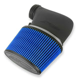 Burger Motorsports N55 performance intake with blue filter for BMW F10 535i