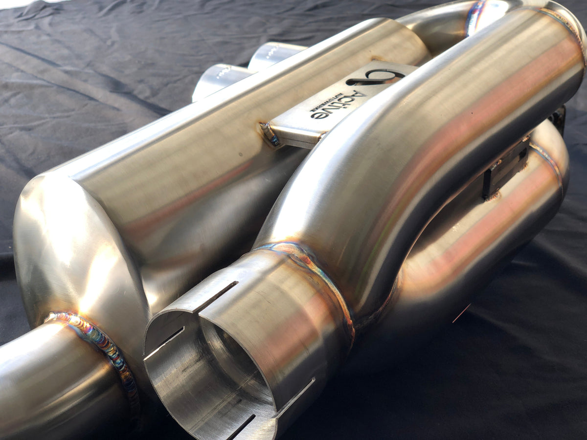 Active Autowerke F8X Signature exhaust tips detail