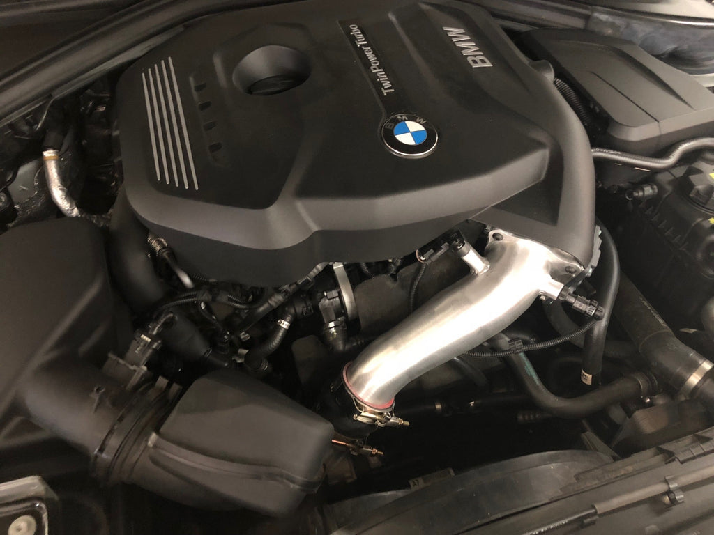 Evolution Racewerks Charge Pipe Kit – BMW B46 / B48 – installed
