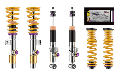 KW Suspensions KW V4 Coilover Kit Bundle - BMW / G8X / M2 / M3 / M4 / 2WD; incl Comp. | 3A7200EB