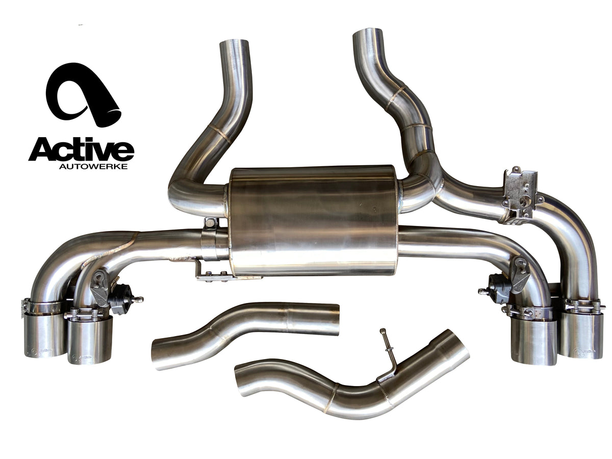 Active Autowerke M240i axle-back exhaust tips