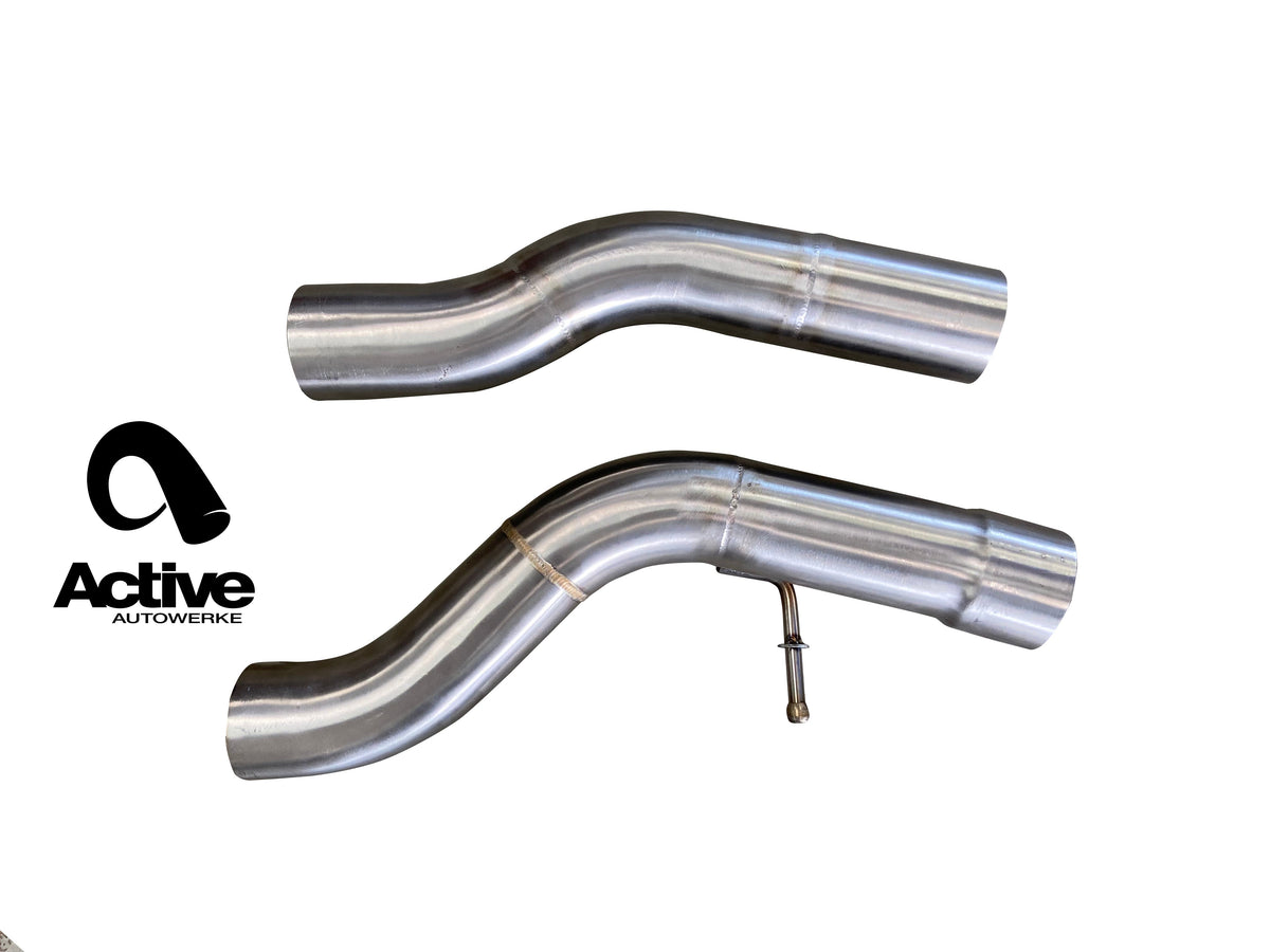 Active Autowerke M240i axle-back exhaust detail