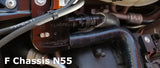 BMS N55 oil catch can installed in BMW engine bay
