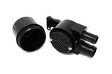 BMS G-chassis B48 oil catch can with billet bracket and silicone hose