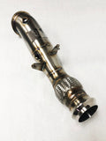 Evolution Racewerks Competition Series 4" Catless Downpipe Toyota GR Supra 2.0 B46 (view 3)