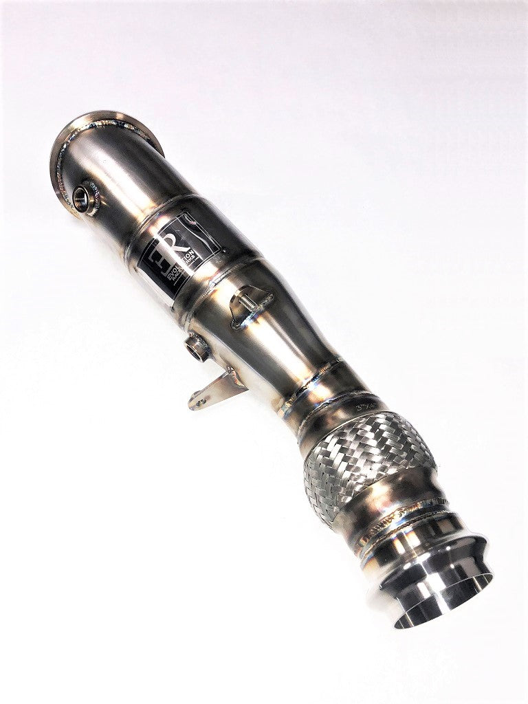 Evolution Racewerks Sports Series 4" High Flow Catted Downpipe B46 US Spec (view 3)