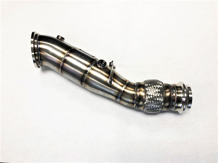 Evolution Racewerks Sports Series 4" High Flow Catted Downpipe Toyota GR Supra 2.0 B46