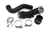 BMS B58TU charge pipe kit with silicone coupler and T-bolt clamps