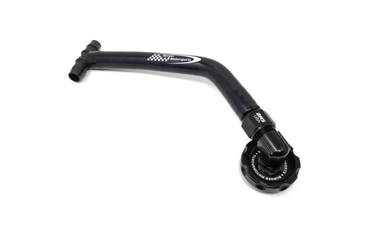 BMS B58 oil filler cap dual-vent connection kit for BMW and Toyota Supra (view 3)