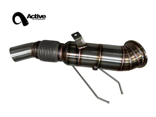 Active Autowerke B58N GESI catted downpipe for BMW M340i M440i 2025