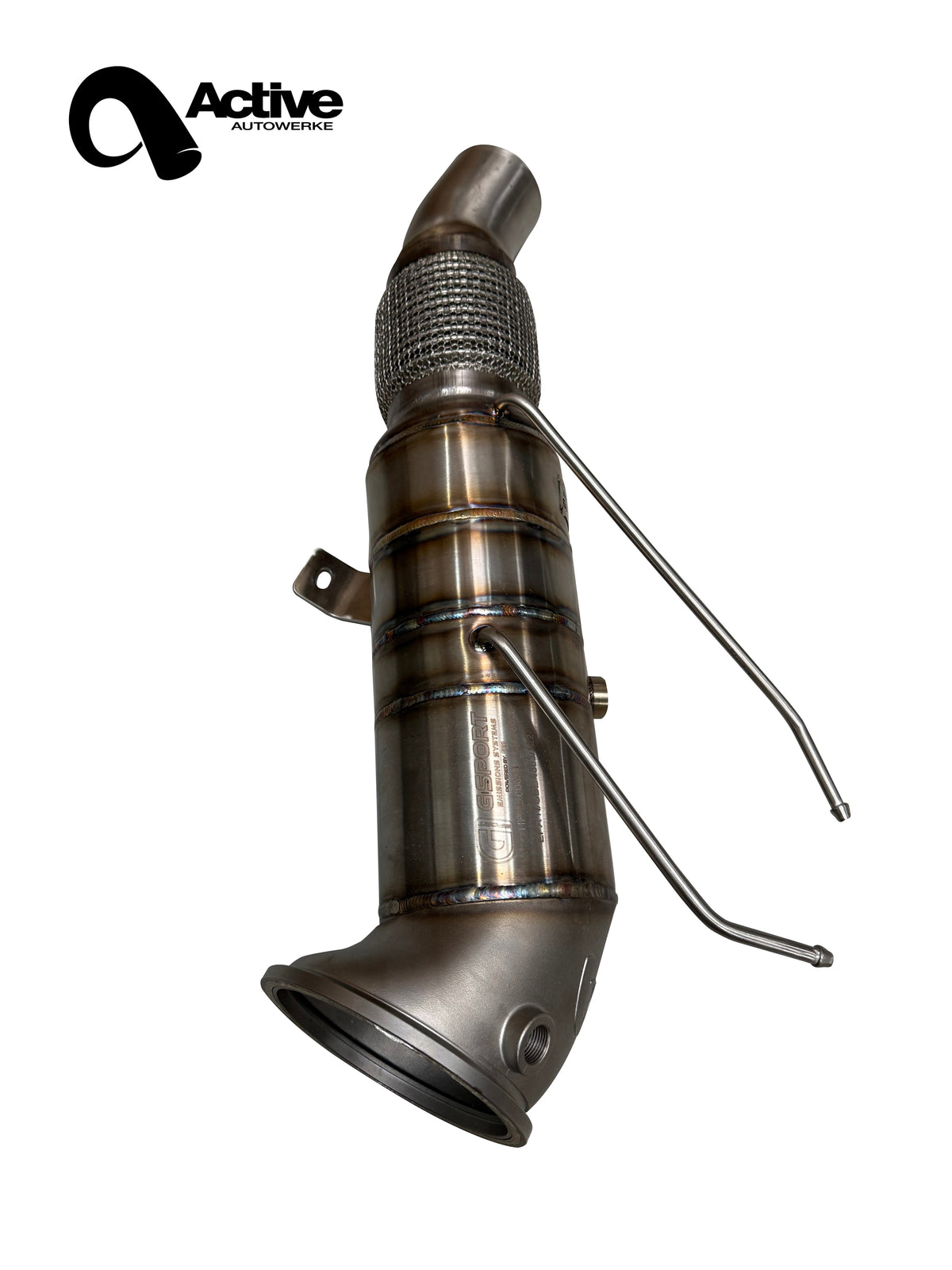 Active Autowerke B58N AFlow downpipe detail